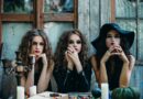 three witches at the table