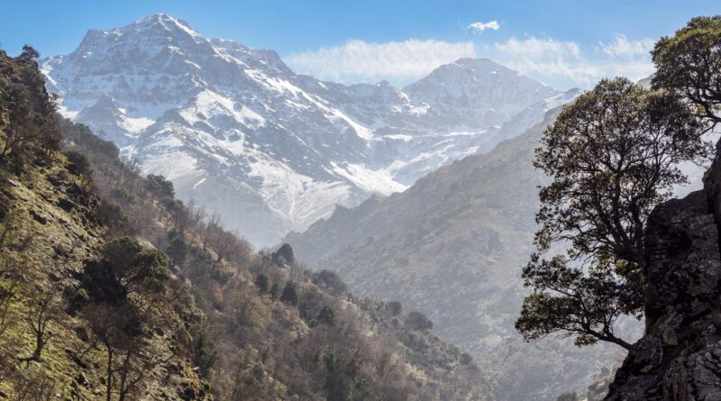Mulhacen and Alcazaba peaks of Sierra Nevada range, Spain