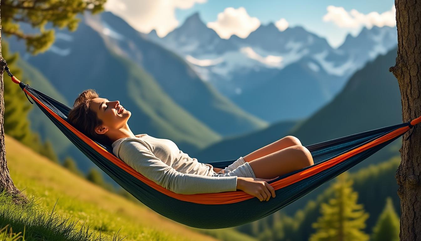 découvrez notre hamac de voyage, conçu pour vous offrir une détente optimale où que vous soyez. léger et facilement transportable, il vous permettra de profiter d'un moment de repos dans la nature ou lors de vos déplacements. emportez votre confort partout avec ce hamac pratique et stylé.