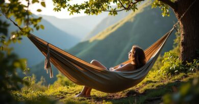 découvrez notre hamac de voyage, l'accessoire idéal pour apporter détente et confort où que vous soyez. léger, compact et facile à installer, il vous permet de profiter de moments de relaxation en plein air, que ce soit en randonnée, à la plage ou dans votre jardin.
