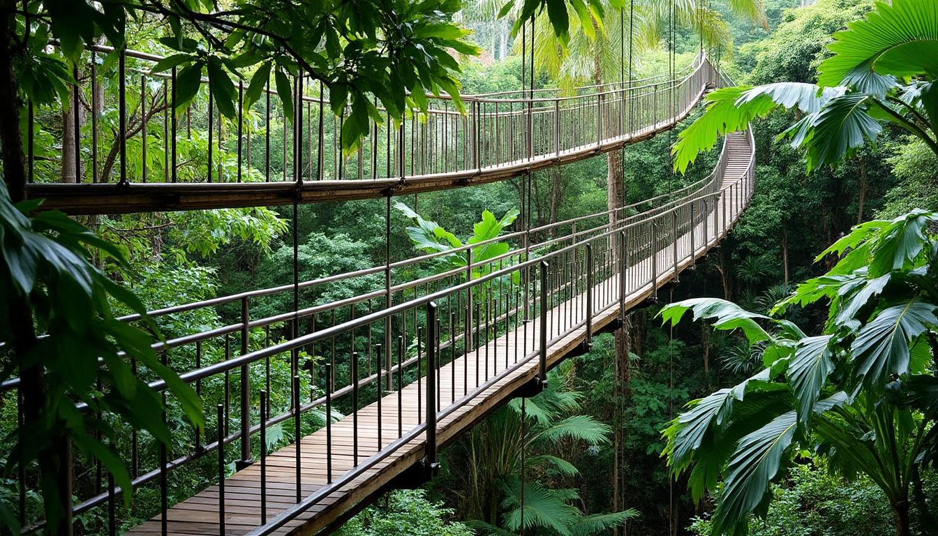 découvrez le jardin de balata, un véritable paradis botanique en martinique. explorez ses paysages luxuriants, admirez une variété impressionnante de plantes exotiques et plongez dans une expérience unique au cœur de la nature. un lieu à ne pas manquer lors de votre visite en martinique.