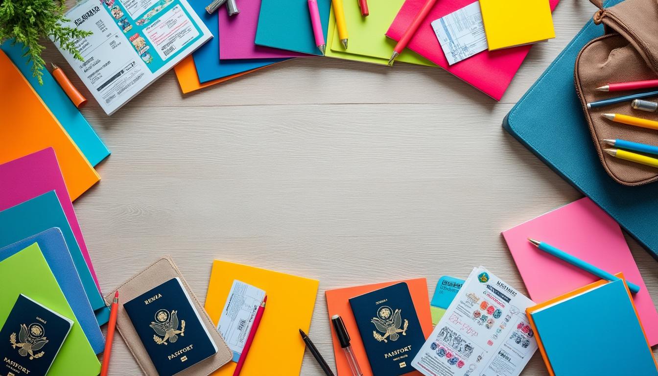 simplifiez vos voyages grâce à notre organisateur de documents de voyage. gardez tous vos billets, passeports et informations importantes à portée de main pour une expérience sans stress.