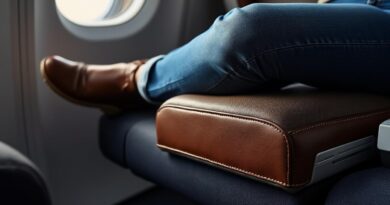 découvrez notre repose-pieds de voyage, l'accessoire idéal pour prévenir les jambes lourdes et améliorer votre confort lors de vos déplacements. adoptez ce solution pratique pour des voyages relaxants et sans fatigue.