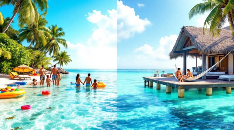 comparez les coûts d'un voyage aux maldives en famille et en couple, pour mieux planifier vos vacances selon votre budget et vos besoins.