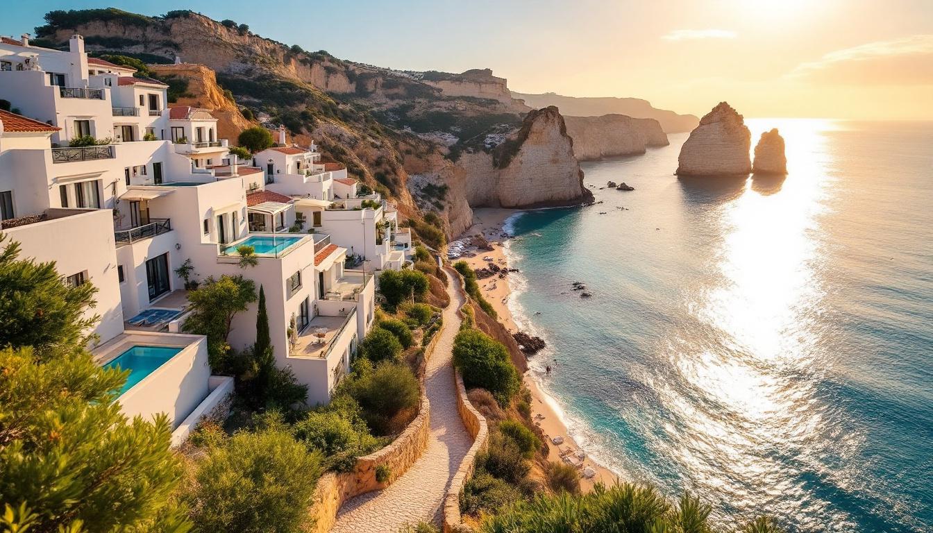 explorez notre sélection des meilleurs sites de locations de vacances à lagos, algarve, pour planifier votre été 2026. trouvez des hébergements idéaux pour des vacances inoubliables au soleil.