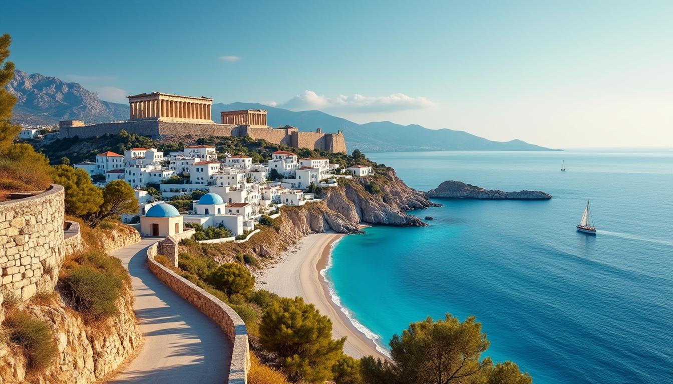 découvrez les histoires fascinantes de la grèce lors de votre road trip. explorez ses mythes, légendes et sites emblématiques pour un voyage inoubliable.