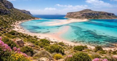 explorez la plage de balos à crète, un joyau naturel offrant des eaux turquoise, des paysages à couper le souffle et une expérience inoubliable au cœur de la nature crétoise.