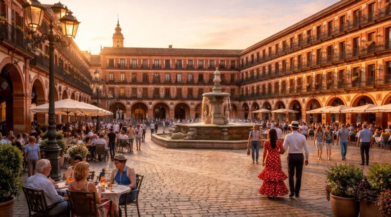 plongez dans l'histoire captivante de la place de la corredera, un lieu chargé d'événements et de traditions uniques à découvrir.