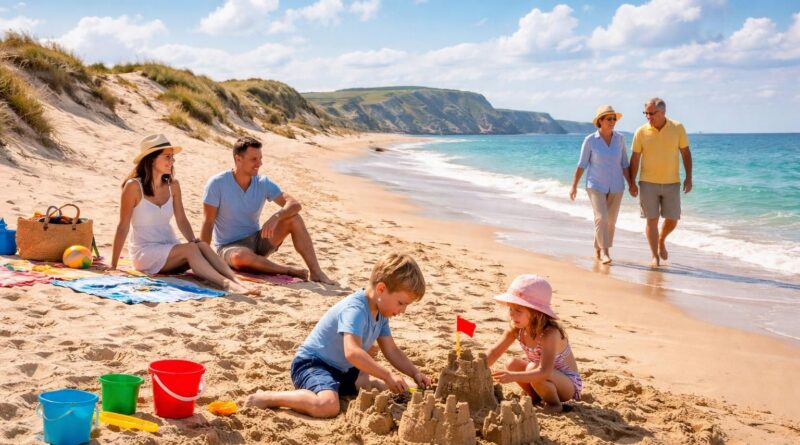 découvrez les meilleures plages de sable en normandie idéales pour des vacances en famille, entre détente, jeux et paysages magnifiques.