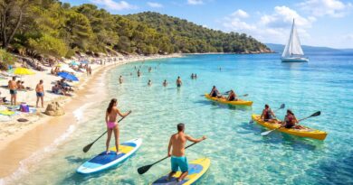 découvrez les activités nautiques incontournables à la plage de notre dame à porquerolles, entre baignade, kayak, paddle et plongée pour des moments inoubliables en mer.