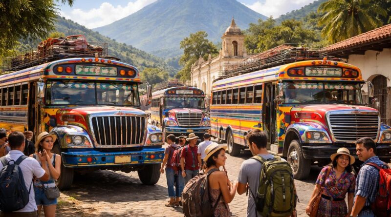 découvrez l'importance des chicken buses au guatemala et leur influence unique sur le tourisme local, entre authenticité culturelle et défis logistiques.