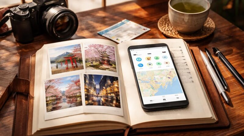 découvrez les meilleures applications pour digitaliser facilement votre carnet de voyage au japon et immortaliser chaque moment de votre aventure nippone.