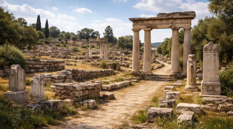 découvrez les monuments fascinants du site archéologique de kerameikos, un incontournable pour les passionnés d'histoire et d'archéologie à athènes.