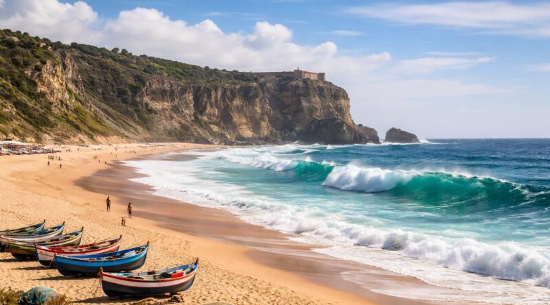 découvrez nazaré au portugal, ses plages magnifiques et ses paysages côtiers spectaculaires pour une expérience inoubliable entre mer et nature.