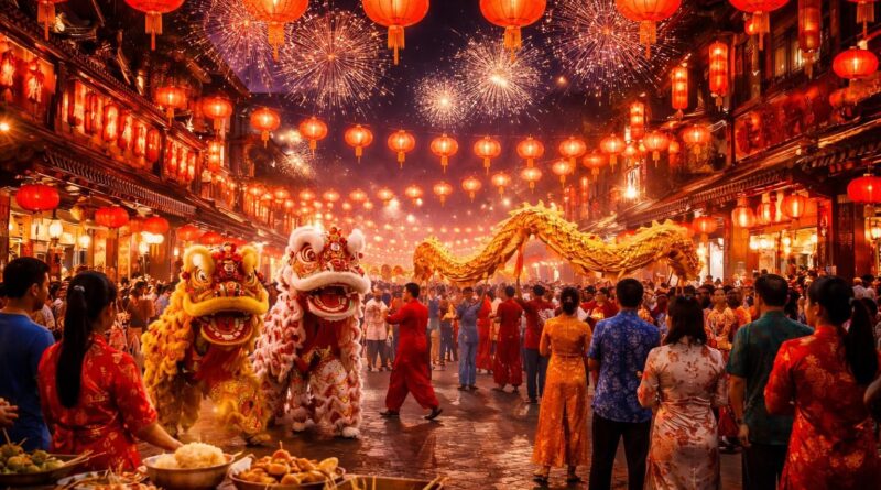 découvrez les traditions fascinantes du nouvel an en chine, entre célébrations colorées, rites ancestraux et festins incontournables. plongez dans une culture riche et pleine de surprises.