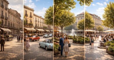 découvrez l'évolution historique de la piazza umberto à travers les années, son importance culturelle et les transformations qui ont marqué ce lieu emblématique.