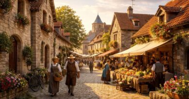 découvrez l'art de vivre unique dans un village médiéval en france, où tradition et modernité se rencontrent pour offrir un cadre authentique et chaleureux.