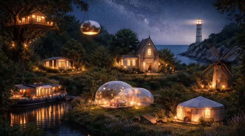 découvrez les 10 meilleurs lieux pour vivre une nuit insolite et mémorable dans les hauts-de-france. expériences uniques, hébergements atypiques et paysages exceptionnels vous attendent.
