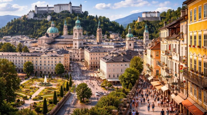 découvrez le top 10 des sites incontournables à visiter dans la vieille ville de salzbourg, entre histoire, culture et paysages pittoresques.