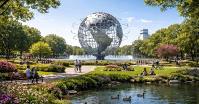 découvrez flushing meadows corona park avec notre guide complet pour les visiteurs : activités, attractions, conseils pratiques et informations essentielles pour profiter pleinement de ce magnifique parc new-yorkais.