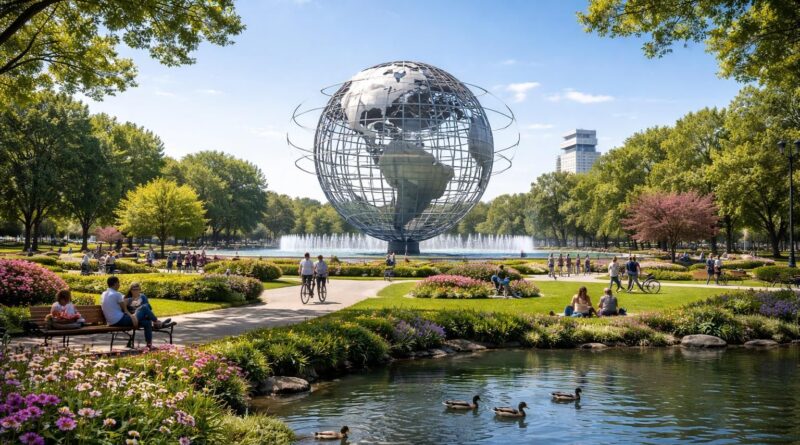 découvrez flushing meadows corona park avec notre guide complet pour les visiteurs : activités, attractions, conseils pratiques et informations essentielles pour profiter pleinement de ce magnifique parc new-yorkais.