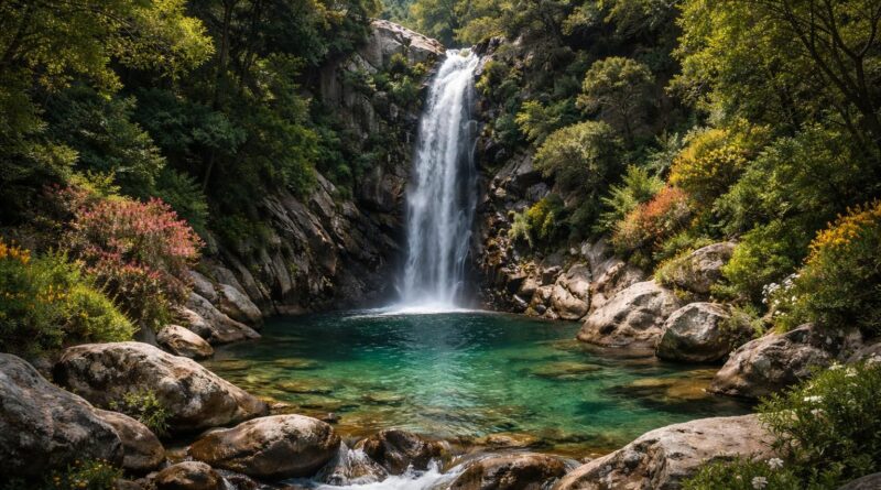 découvrez la cascade de piscia di l'onda, un véritable havre de paix pour les amoureux de la nature, où eaux cristallines et paysages préservés vous invitent à la détente et à l'émerveillement.