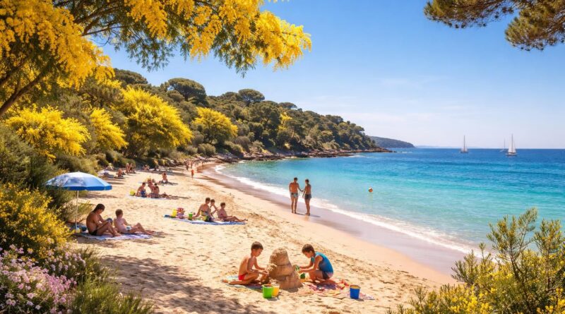 découvrez la plage de bormes les mimosas, un lieu idéal pour des moments inoubliables en famille avec ses eaux calmes, ses espaces sécurisés et ses nombreuses activités pour petits et grands.