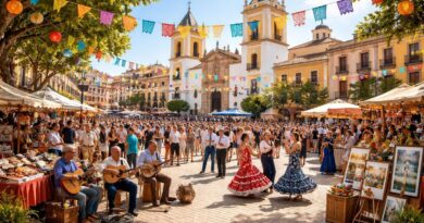 découvrez les événements culturels variés qui animent la plaza del socorro tout au long de l'année, entre traditions, festivals et animations pour tous les âges.