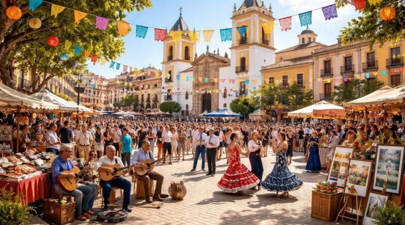 découvrez les événements culturels variés qui animent la plaza del socorro tout au long de l'année, entre traditions, festivals et animations pour tous les âges.