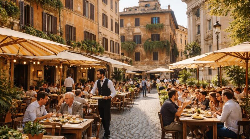 découvrez les restaurants et cafés incontournables autour de la piazza aracoeli, où saveurs authentiques et ambiance conviviale vous attendent pour un moment inoubliable.