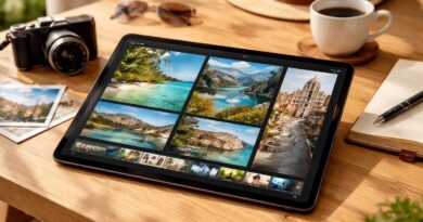 découvrez comment retoucher vos photos de voyage et créer un album unique directement sur votre tablette samsung. guide facile et astuces pratiques pour sublimer vos souvenirs.