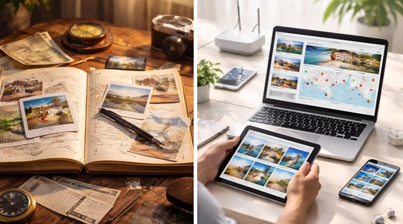 découvrez pourquoi choisir un exemple de carnet de voyage en ligne est avantageux par rapport à un carnet traditionnel : praticité, partage instantané et enrichissement numérique.