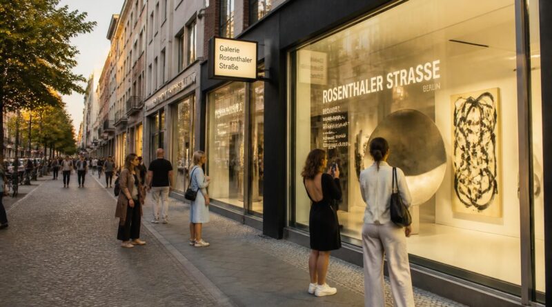 explorez l'art contemporain sur rosenthaler straße à travers une visite détaillée de chaque galerie, découvrez des œuvres uniques et vivez une expérience culturelle inoubliable.
