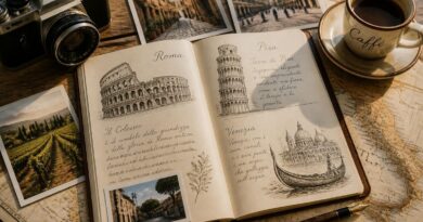 découvrez comment raconter vos aventures italiennes avec style grâce à nos astuces pour créer un carnet de voyage unique et captivant.