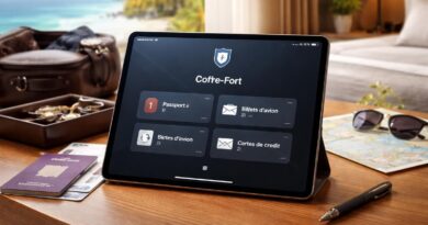 assurez la sécurité de vos documents importants en voyage avec un coffre-fort numérique sur ipad, pour un tourisme serein et protégé.
