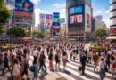 découvrez shibuya crossing à tokyo, un carrefour emblématique et animé, parfait pour les touristes en quête d'une expérience culturelle unique et de photos mémorables.
