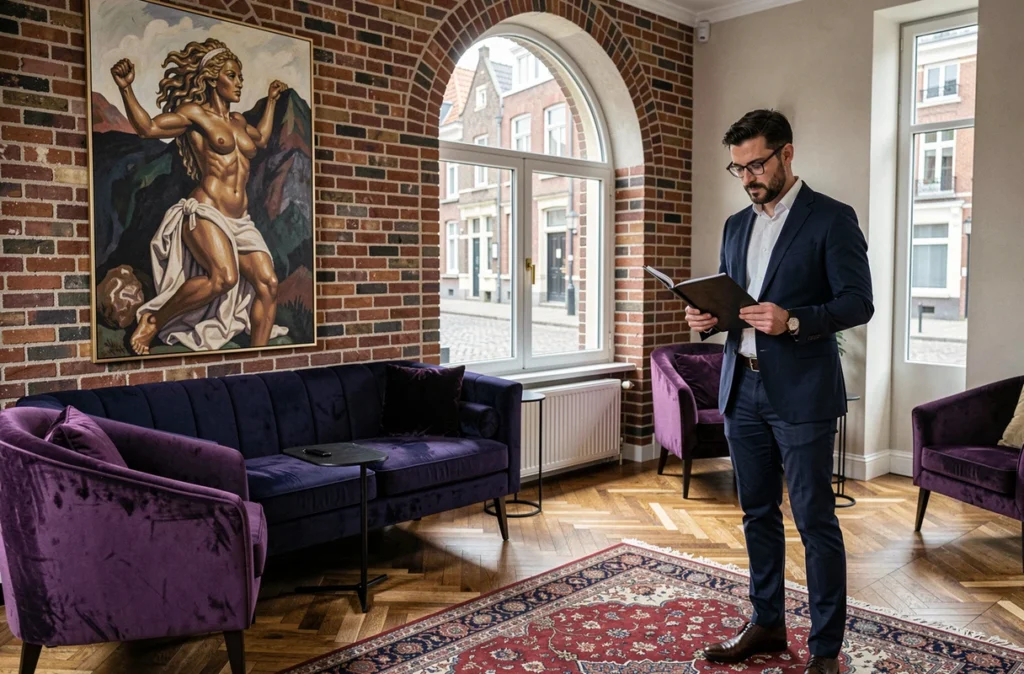 Intérieur design du Clarance Hôtel à Lille, boutique hôtel de charme avec spa dans un hôtel particulier flamand
